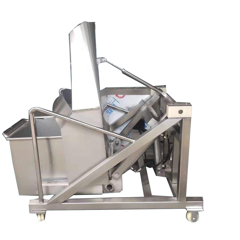 真空滚揉配套用上料机 肉类腌制入味滚揉机